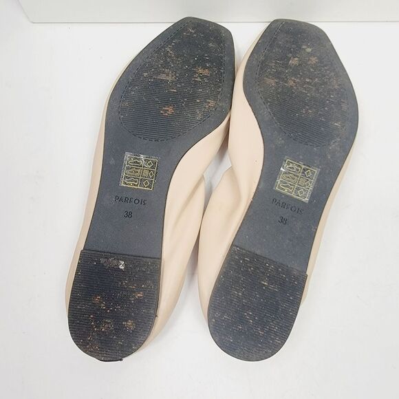 Parfois Egypt Nude Ballerina Flat Size 7.5 - Picture 6 of 8